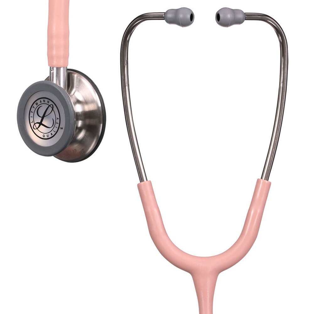 Stetoscop Littmann Classic III Roz sampanie, satinat cu capsula inox 5910 C, editie 2024